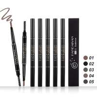 Vanelc Automatic Eyebrow Pencil Dual End Pen and Eyebrow Brush for Sale