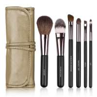 6pcs Custom Logo Wholesale Make Up Foundation Animal Professional Goat Hair Makeup Brush Set